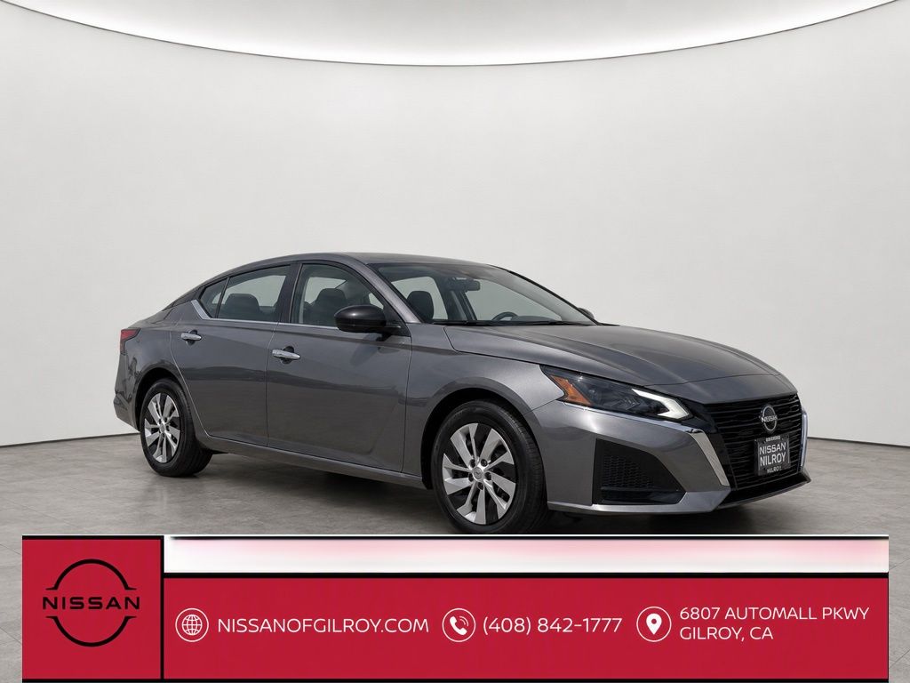 Gray (Gun Metallic) 2025 Nissan Altima Sedan Front-Wheel Drive Continuously Variable Transmission