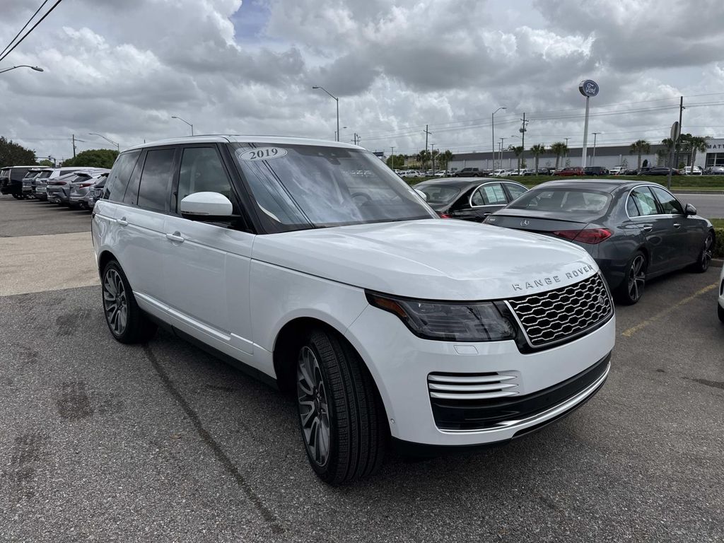 White 2019 Land Rover Range Rover V6 HSE 4WD SUV / Crossover All-Wheel Drive 8-Speed Automatic