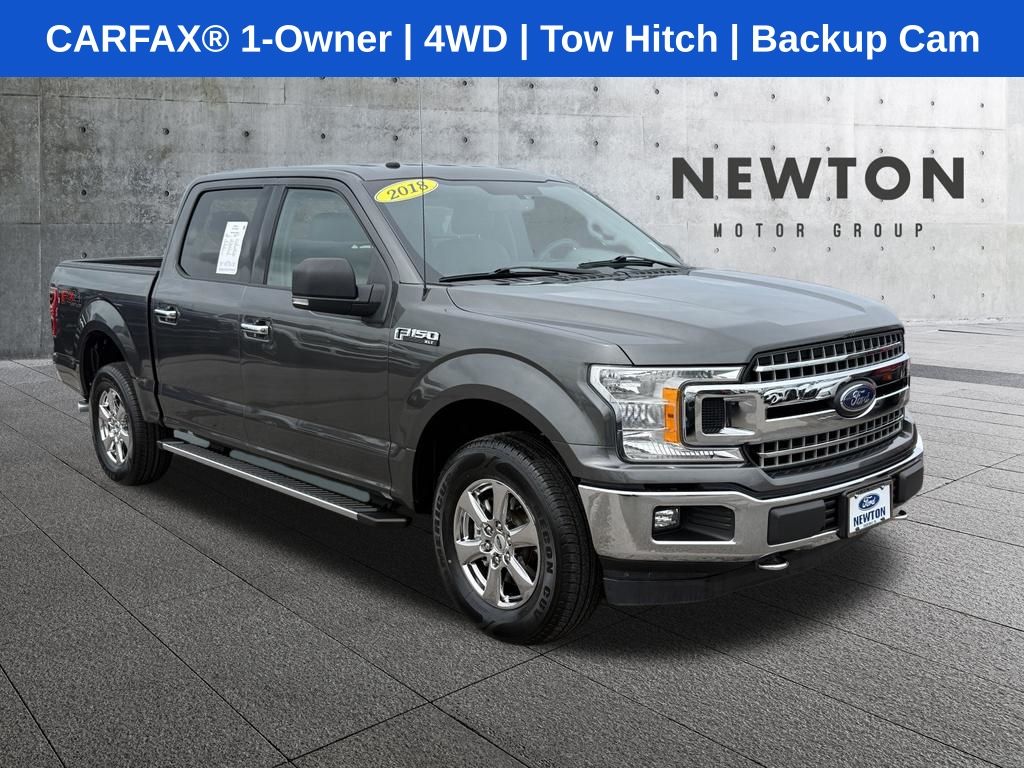 Gray (Magnetic Metallic) 2018 Ford F-150 Pickup Truck Four-Wheel Drive Automatic