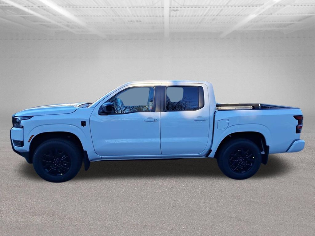 2026 Nissan Frontier SV White at John Sisson Motors
