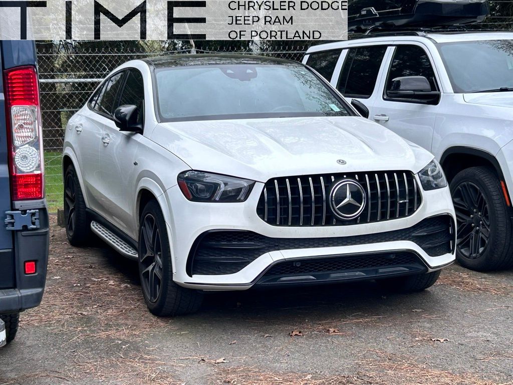 White 2021 Mercedes-Benz GLE AMG GLE 53 4MATIC SUV / Crossover All-Wheel Drive 9-Speed Automatic