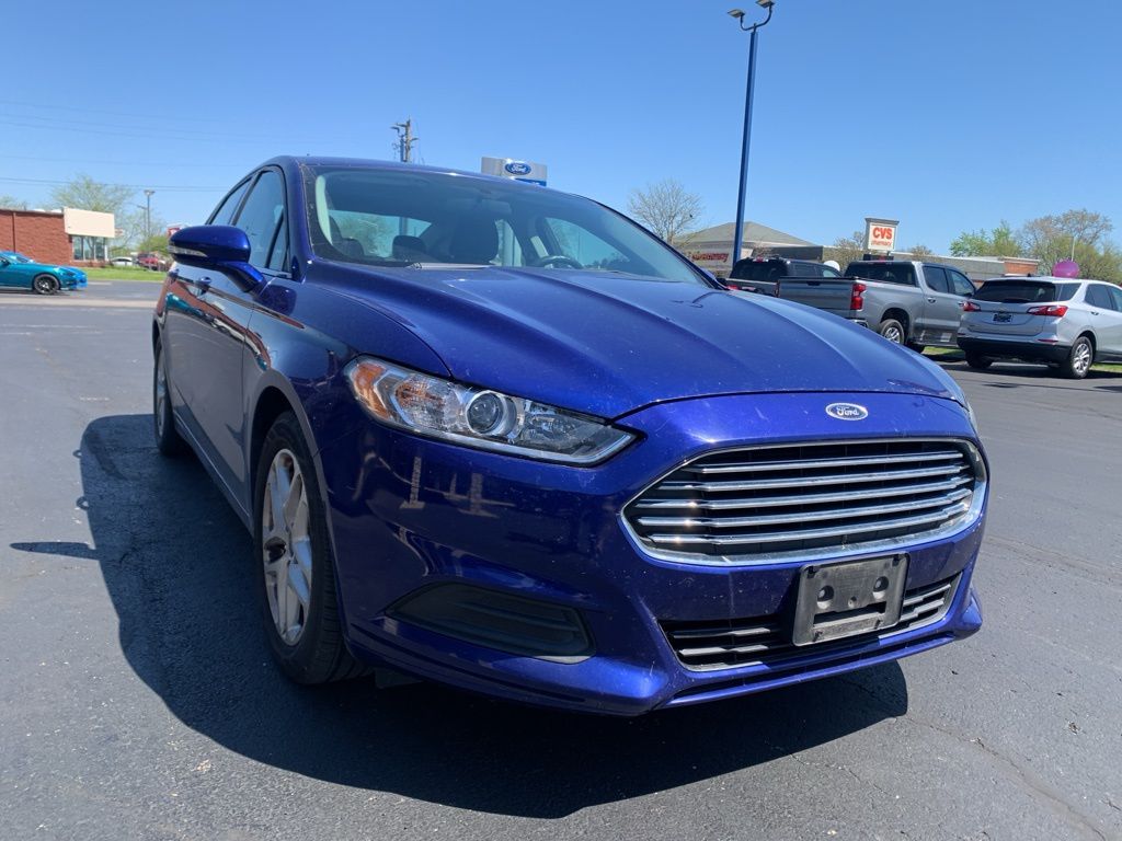 Deep Impact Blue 2016 Ford Fusion SE Sedan Front-Wheel Drive 6-Speed Automatic