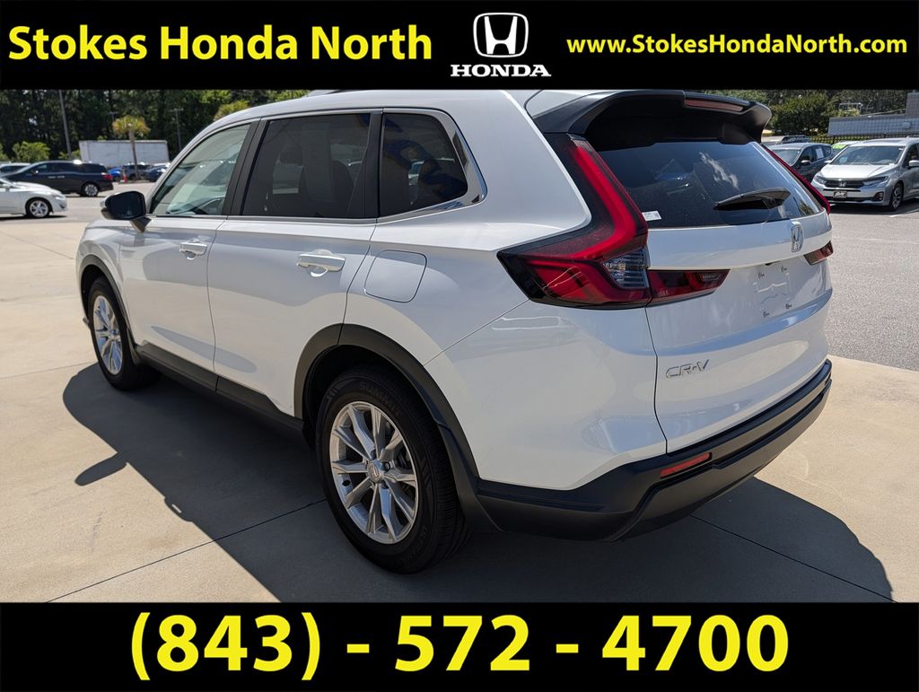 2023 Honda CR-V EX White at Stokes Honda North
