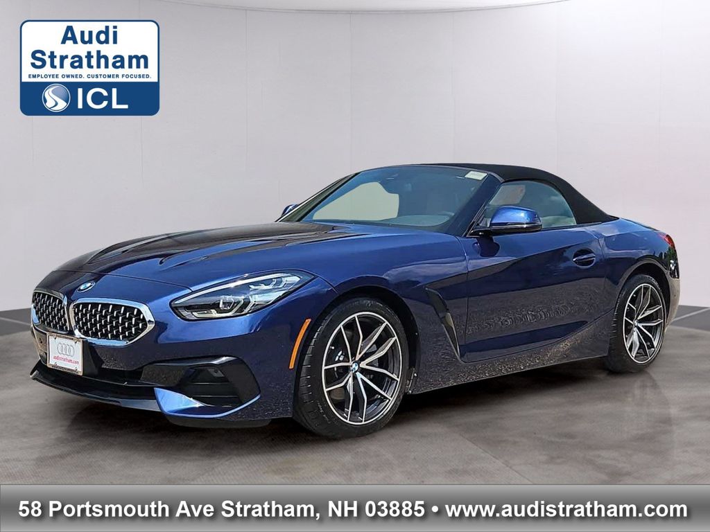 Blue Metallic 2019 BMW Z4 Convertible Rear-Wheel Drive 8-Speed Automatic