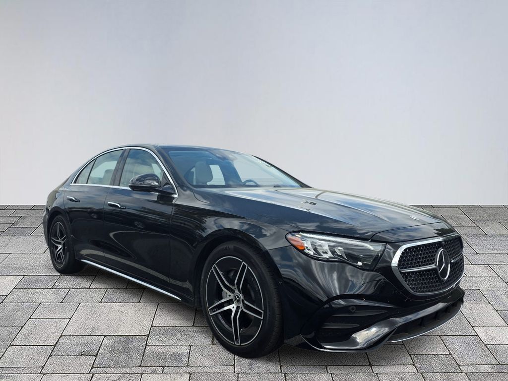 Black 2026 Mercedes-Benz E-Class E 350 RWD Sedan Rear-Wheel Drive 9-Speed Automatic