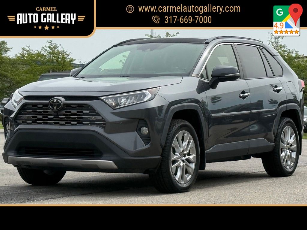 Magnetic Gray Metallic 2019 Toyota RAV4 Limited AWD SUV / Crossover All-Wheel Drive 8-Speed Automatic