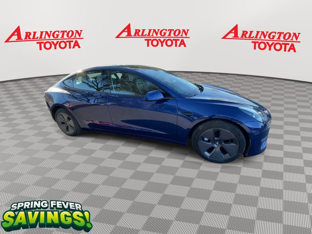 Used 2022 Tesla Model 3 Base with VIN 5YJ3E1EA0NF184757 for sale in Jacksonville, FL