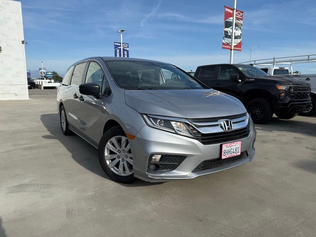 Lunar Silver Metallic 2019 Honda Odyssey LX FWD Minivan Front-Wheel Drive 9-Speed Automatic