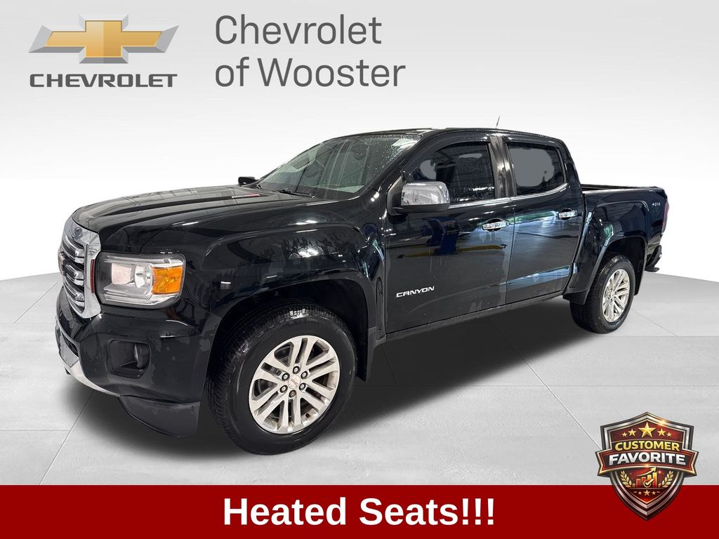 Black 2018 GMC Canyon Pickup Truck Four-Wheel Drive 6-Speed Automatic