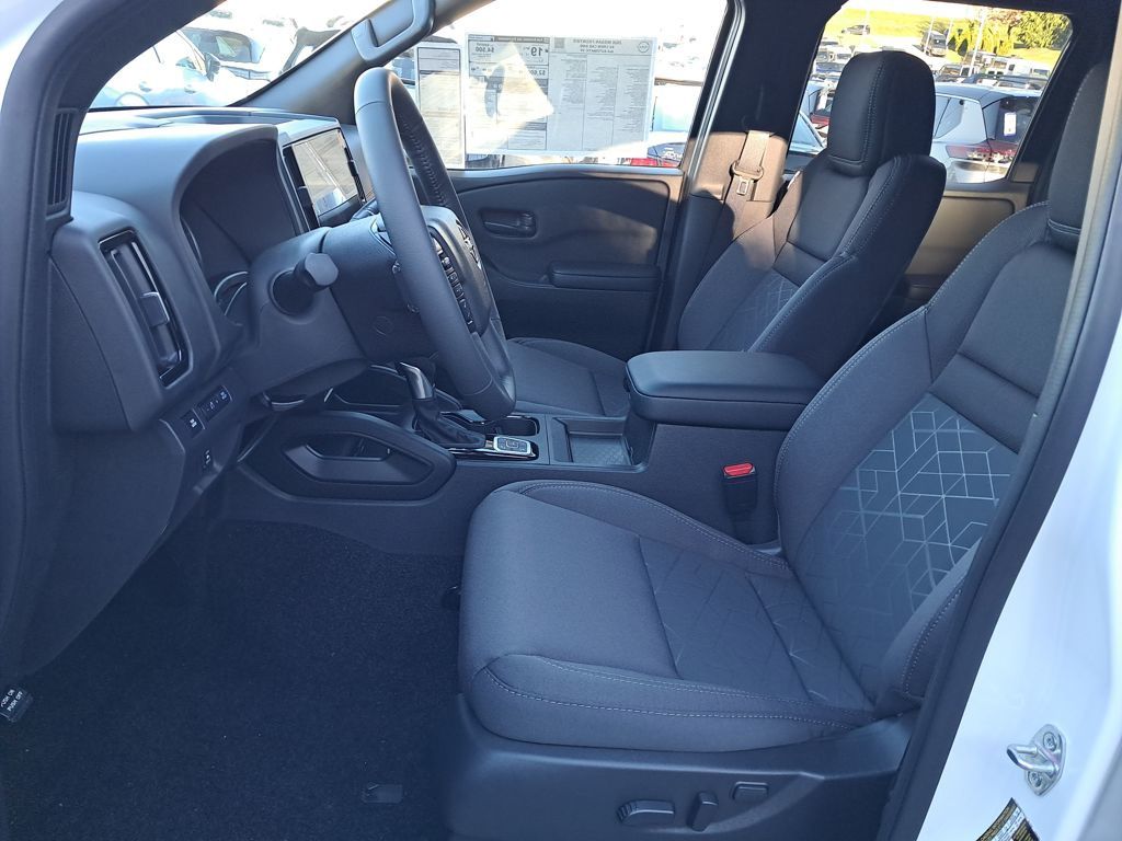 2026 Nissan Frontier SV White at John Sisson Motors