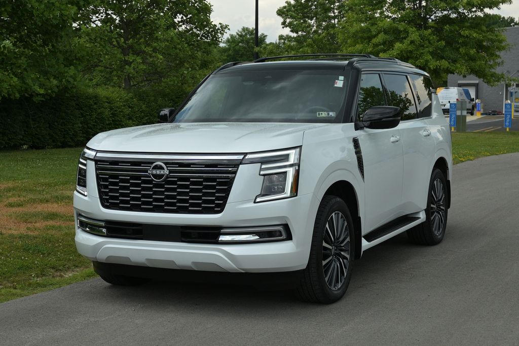 White Pearl 2026 Nissan Armada SUV / Crossover Four-Wheel Drive 9-Speed Automatic