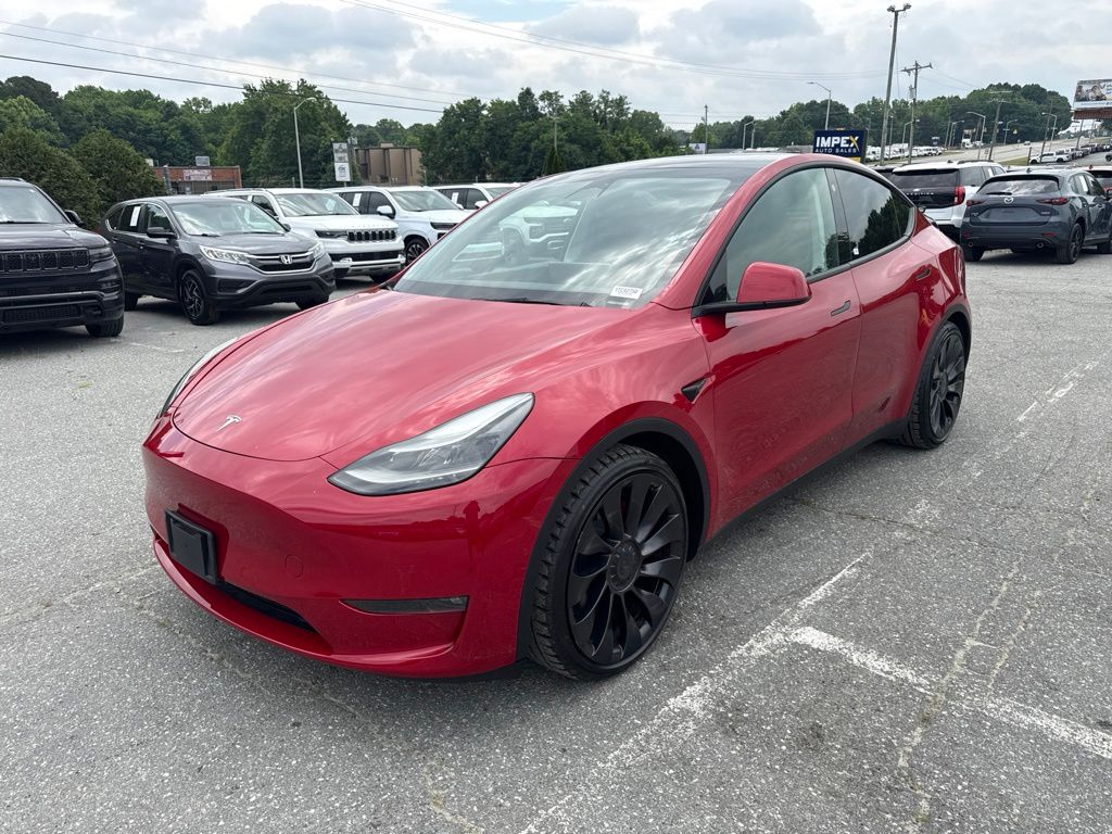 2022 Tesla Model Y Performance Dual Motor All-Wheel Drive's photo