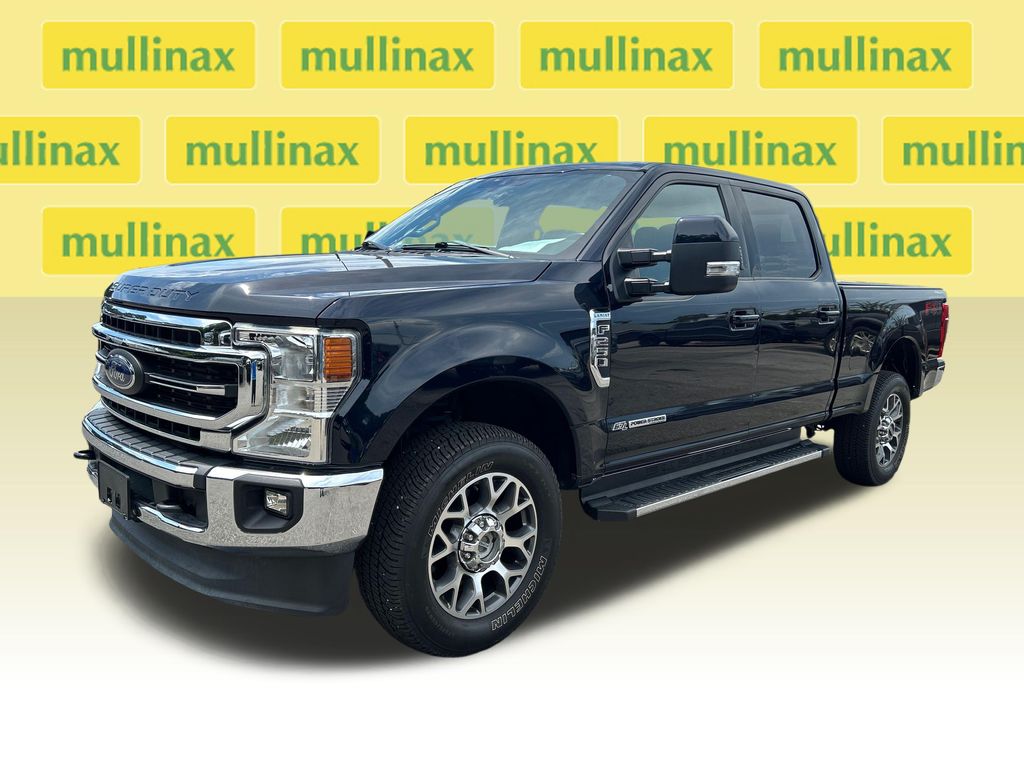Certified Used 2021 Blue Ford Lariat image 6