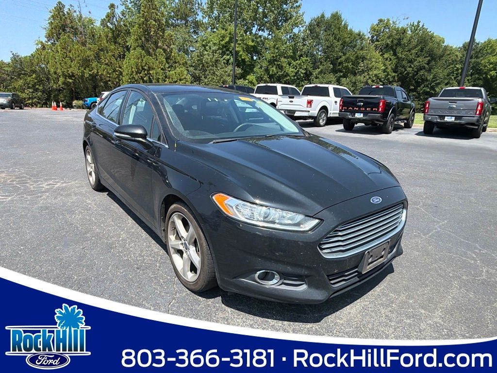 Shadow Black 2016 Ford Fusion Sedan Front-Wheel Drive 6-Speed Automatic