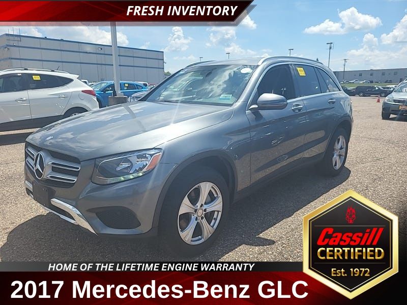 Gray 2017 Mercedes-Benz GLC SUV / Crossover All-Wheel Drive 9-Speed Automatic