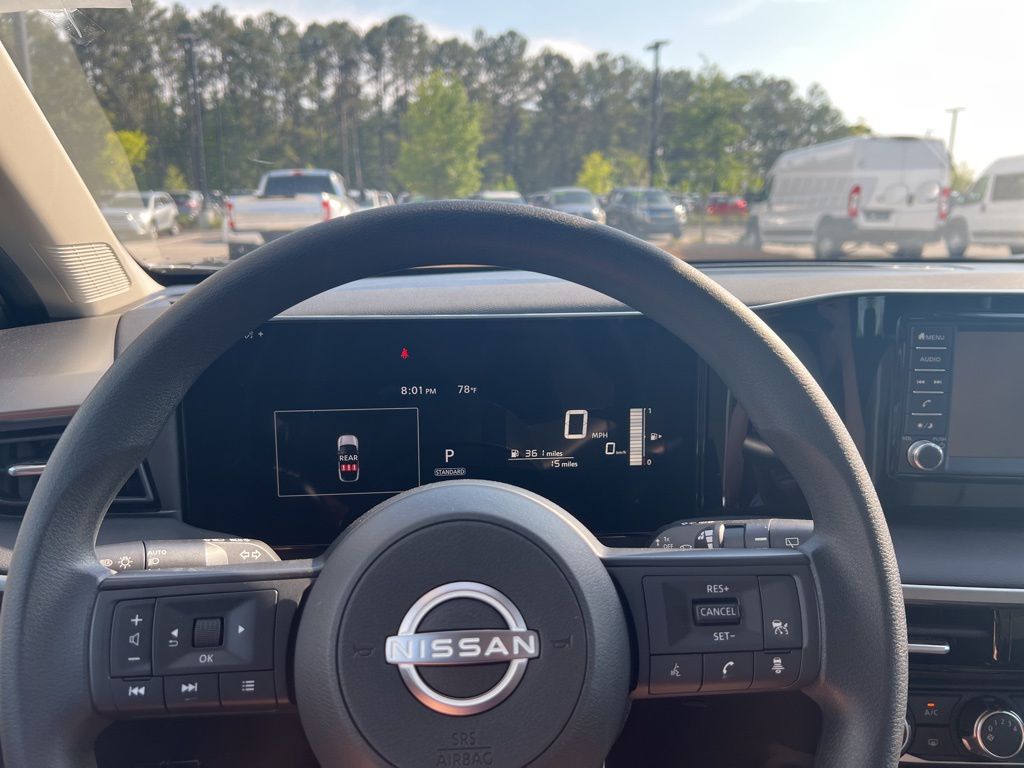 2025 Gun Metallic Nissan Kicks S FWD SUV