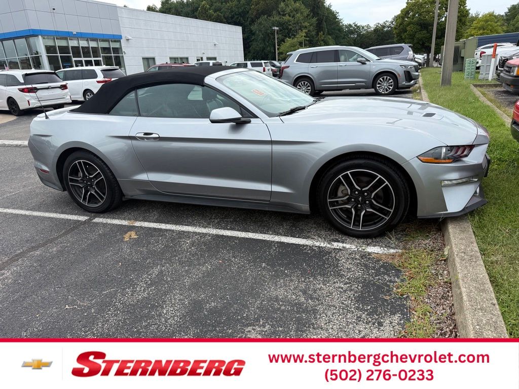 Silver Metallic 2022 Ford Mustang Convertible Rear-Wheel Drive Automatic