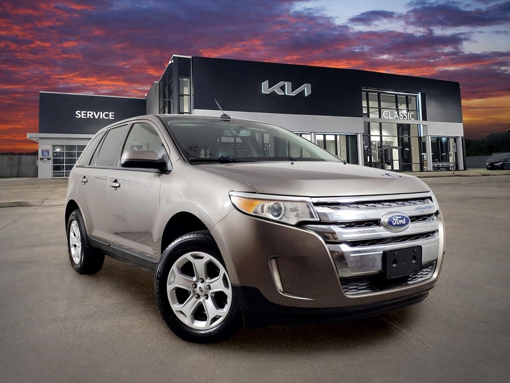 Mineral Gray Metallic 2014 Ford Edge SUV / Crossover Front-Wheel Drive 6-Speed Automatic