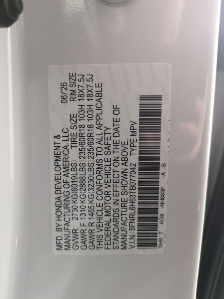 New 2026 Honda Odyssey EX-L For Sale in Fort Wayne, IN