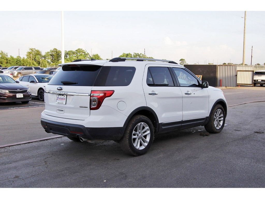 2013 Ford Explorer XLT White at DeMontrond Gulf Freeway