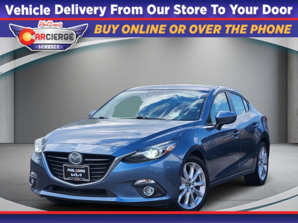 Blue Reflex Mica 2014 Mazda MAZDA3 Sedan Front-Wheel Drive 6-Speed Automatic