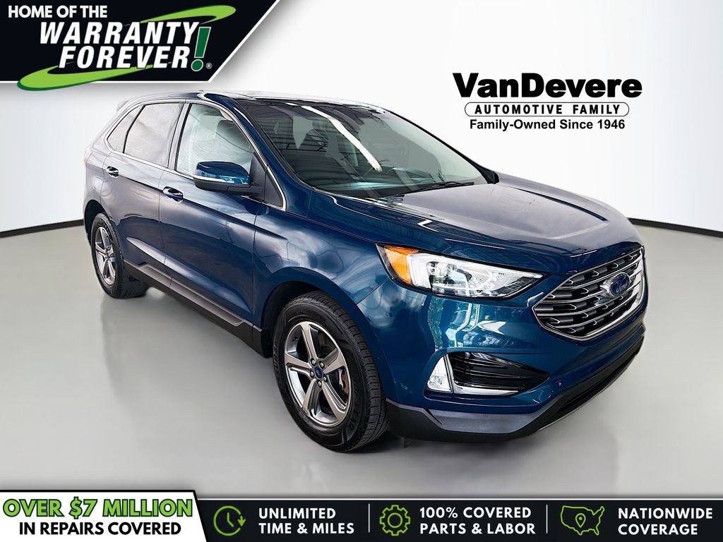 Green Metallic 2020 Ford Edge SUV / Crossover All-Wheel Drive 8-Speed Automatic