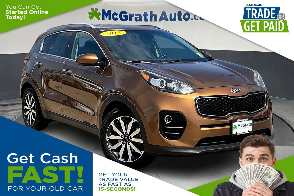 Red (Burnished Copper) 2017 Kia Sportage EX SUV / Crossover Front-Wheel Drive 6-Speed Automatic