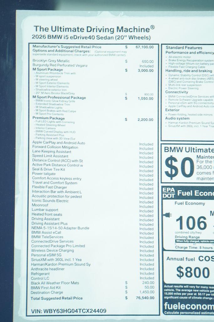 Thumbnail: 2026 BMW i5 - 8