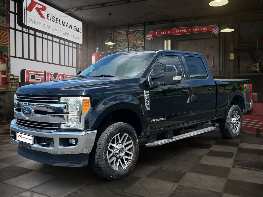 Shadow Black 2017 Ford F-250 Super Duty Pickup Truck Four-Wheel Drive 6-Speed Automatic
