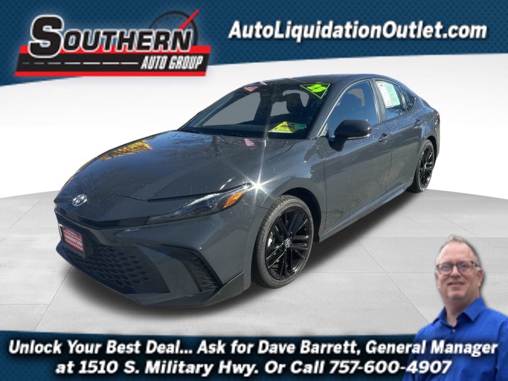 Heavy Metal 2025 Toyota Camry SE FWD Sedan Front-Wheel Drive Continuously Variable Transmission