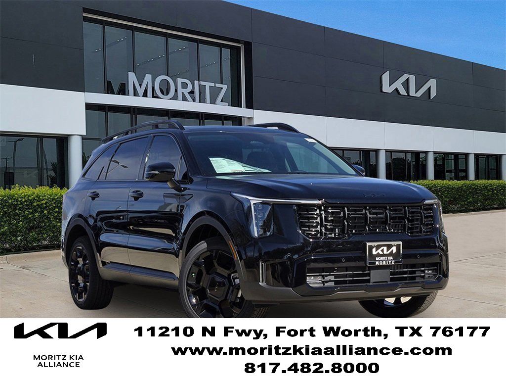 Ebony Black 2026 Kia Sorento SUV / Crossover All-Wheel Drive 8-Speed Dual Clutch