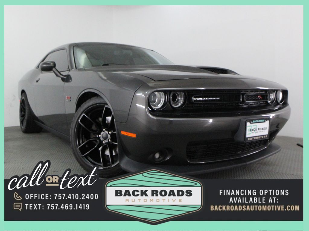 Gray (Granite Crystal Metallic Clearcoat) 2019 Dodge Challenger Coupe Rear-Wheel Drive 8-Speed Automatic