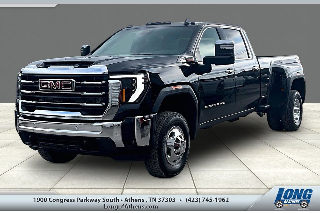 Onyx Black 2026 GMC Sierra 3500HD Pickup Truck Four-Wheel Drive Automatic