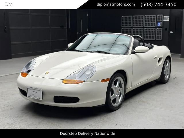 White 2000 Porsche Boxster Convertible Rear-Wheel Drive 5-Speed Automatic