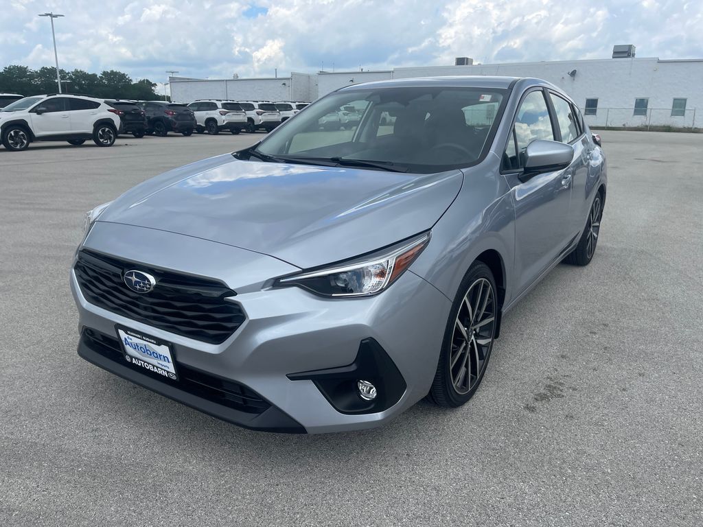 Ice Silver Metallic 2025 Subaru Impreza Sport AWD Wagon All-Wheel Drive Continuously Variable Transmission