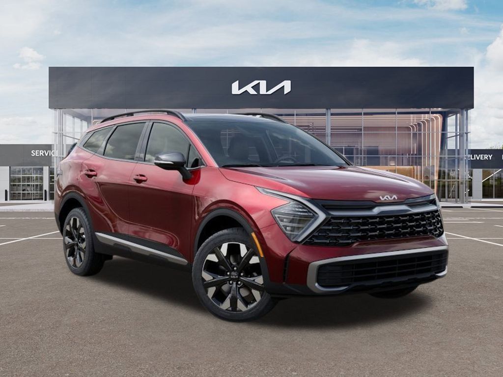 New 2024 Dawning Red Kia X-LINE AWD image 8