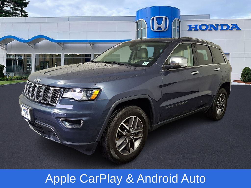 Pacific Blue Clearcoat 2021 Jeep Grand Cherokee SUV / Crossover Four-Wheel Drive 8-Speed Automatic