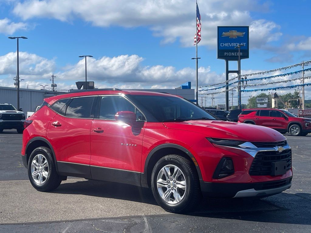 Red Hot 2019 Chevrolet Blazer SUV / Crossover All-Wheel Drive 9-Speed Automatic