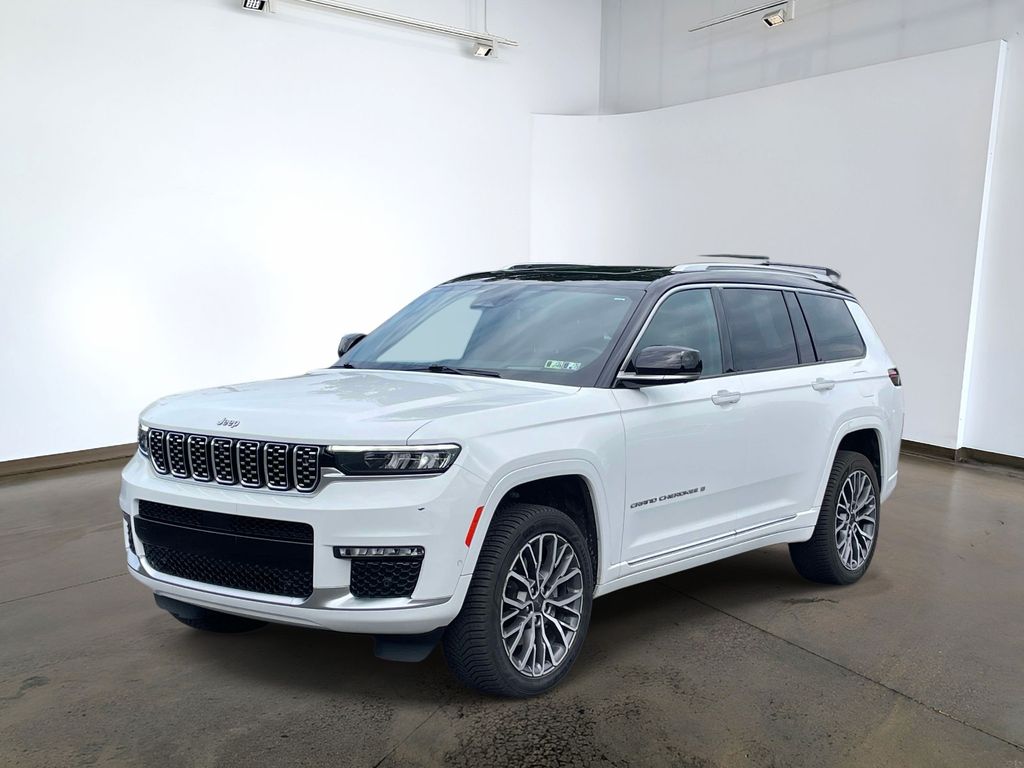 Bright White Clearcoat 2023 Jeep Grand Cherokee L SUV / Crossover Four-Wheel Drive 8-Speed Automatic