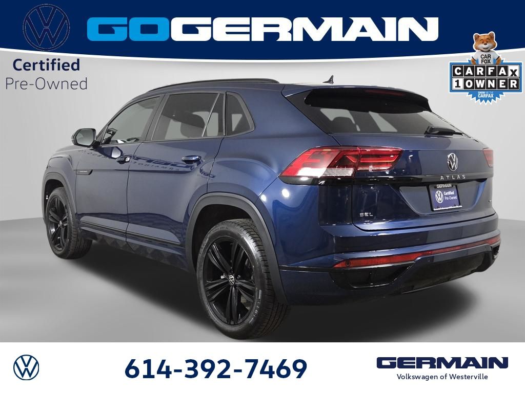 Certified Used 2023 Blue Volkswagen 2.0T SEL R-Line image 9