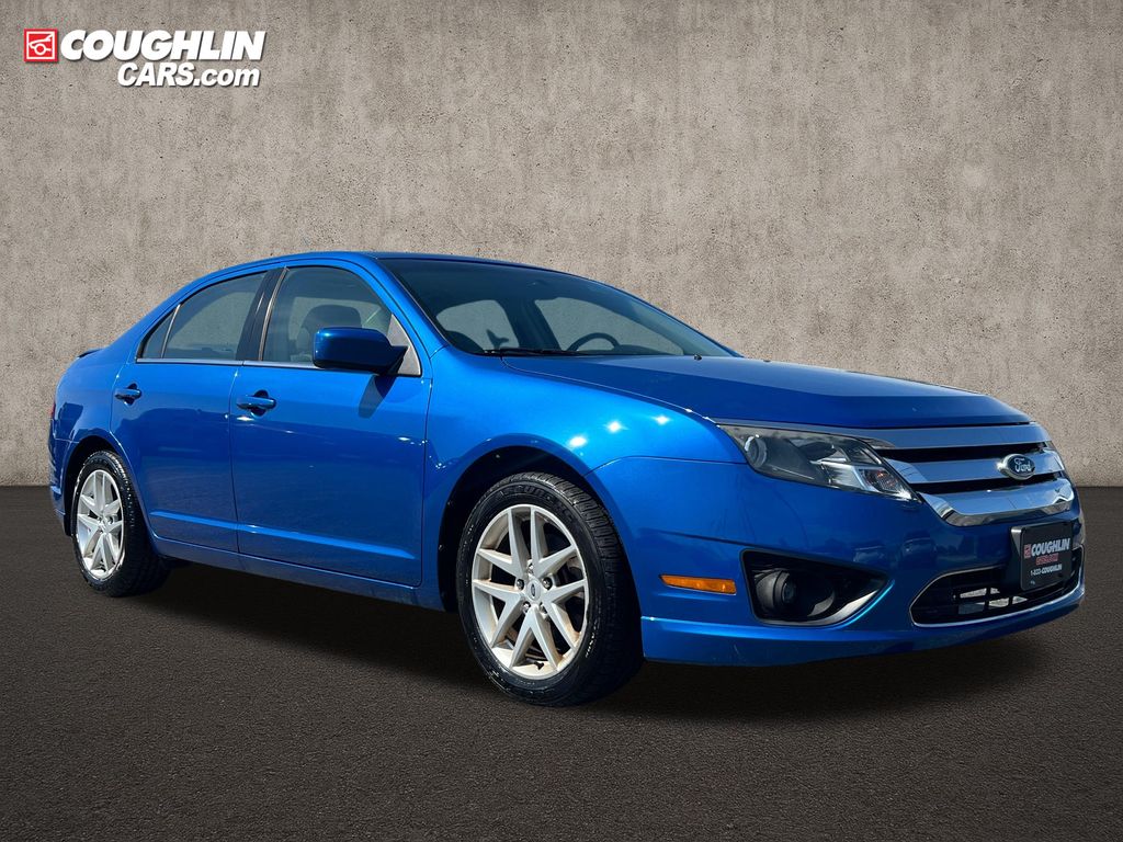 Blue Flame Metallic 2011 Ford Fusion Sedan Front-Wheel Drive 6-Speed Automatic