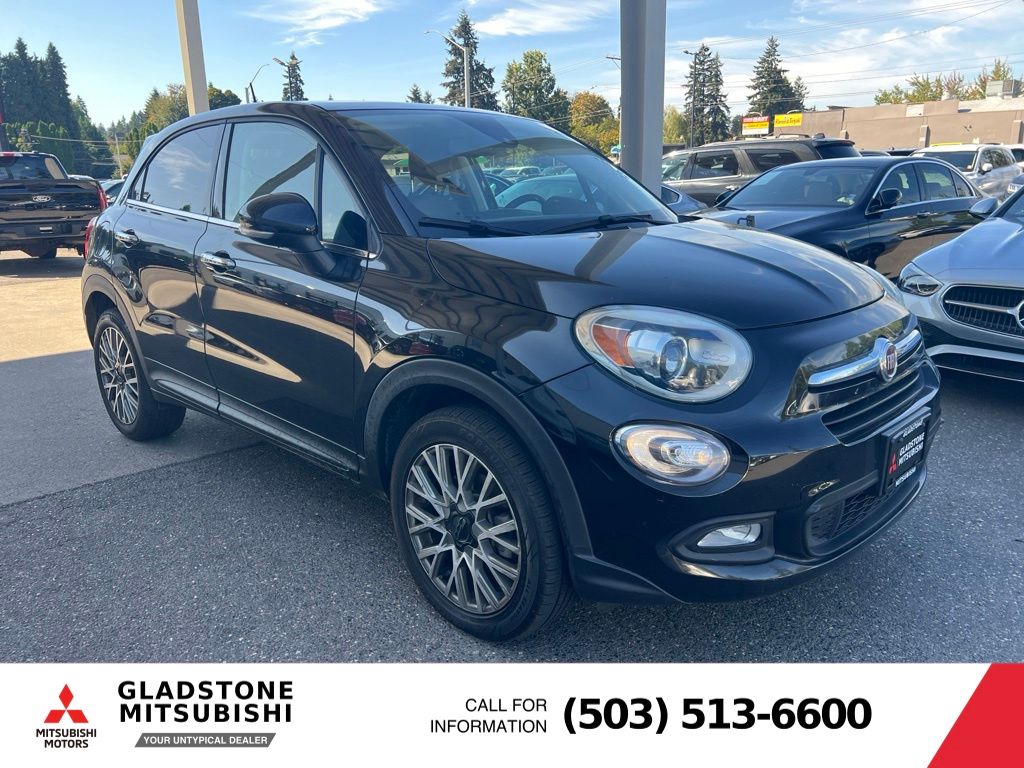 Nero Cinema (Black Clear Coat) 2018 FIAT 500X SUV / Crossover All-Wheel Drive Automatic
