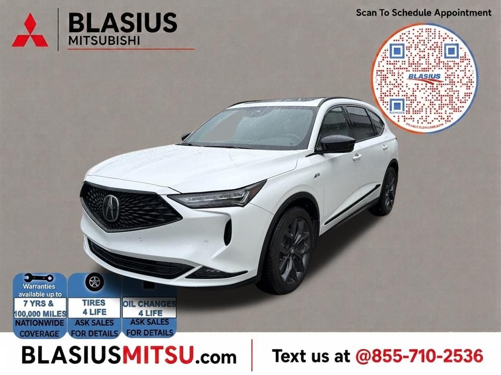 Lunar Silver Metallic 2022 Acura MDX SUV / Crossover All-Wheel Drive Automatic