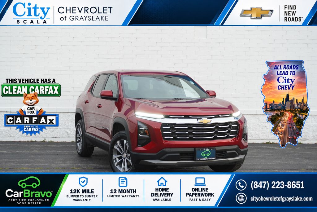 Radiant Red Tintcoat 2026 Chevrolet Equinox SUV / Crossover Four-Wheel Drive 8-Speed Automatic