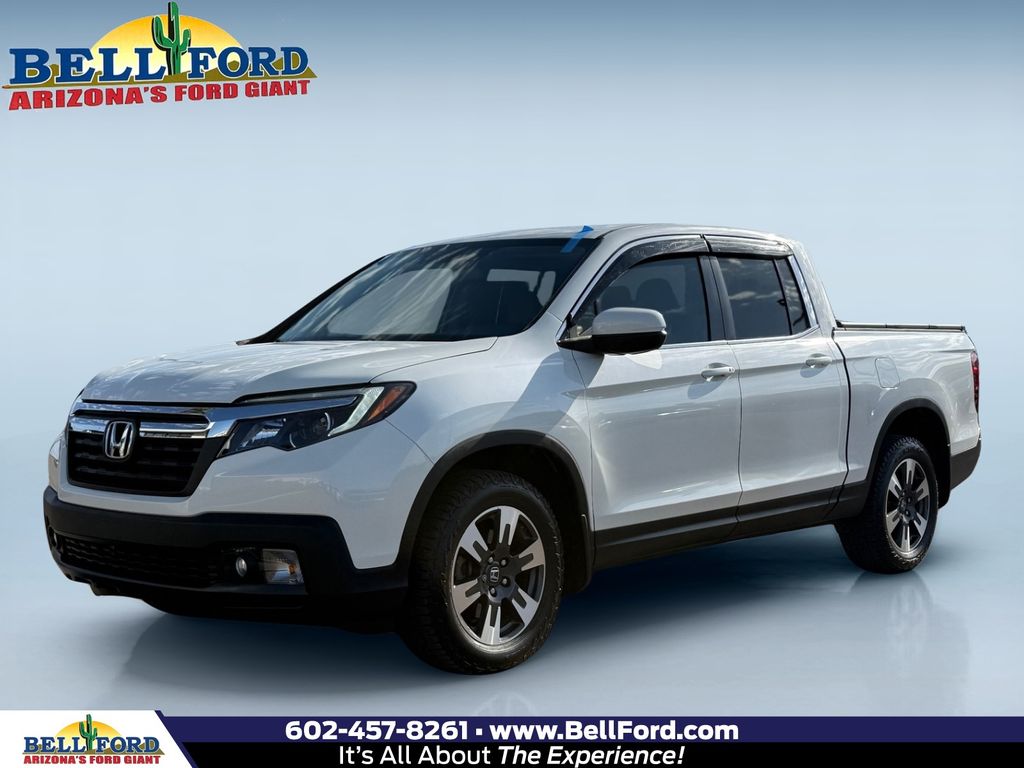 White Diamond Pearl 2017 Honda Ridgeline RTL-T AWD Pickup Truck All-Wheel Drive 6-Speed Automatic