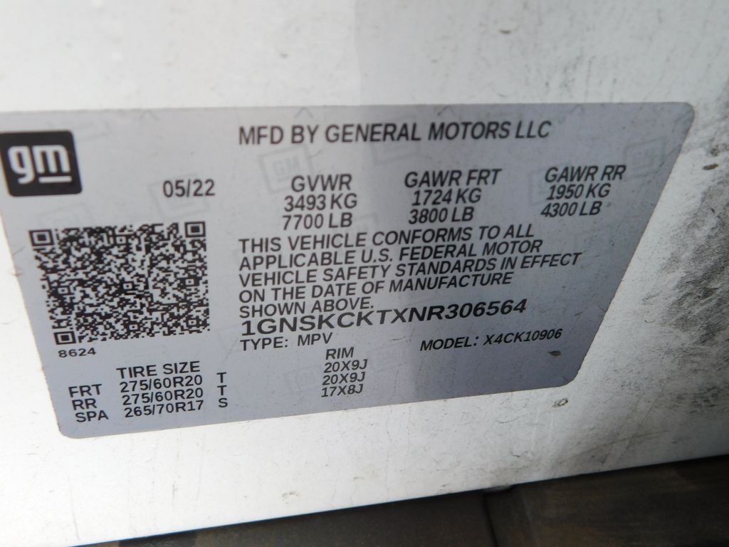 2022 Chevrolet Suburban LT 10