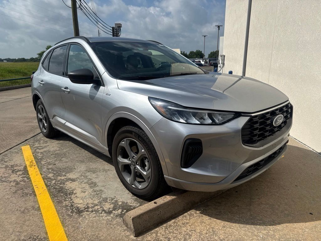 2024 Ford Escape ST-Line Silver at DeMontrond Ford