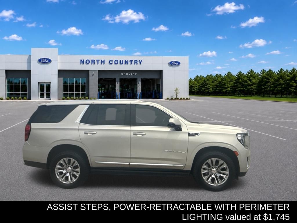 Brown (Pearl Beige Metallic) 2021 GMC Yukon SUV / Crossover Four-Wheel Drive