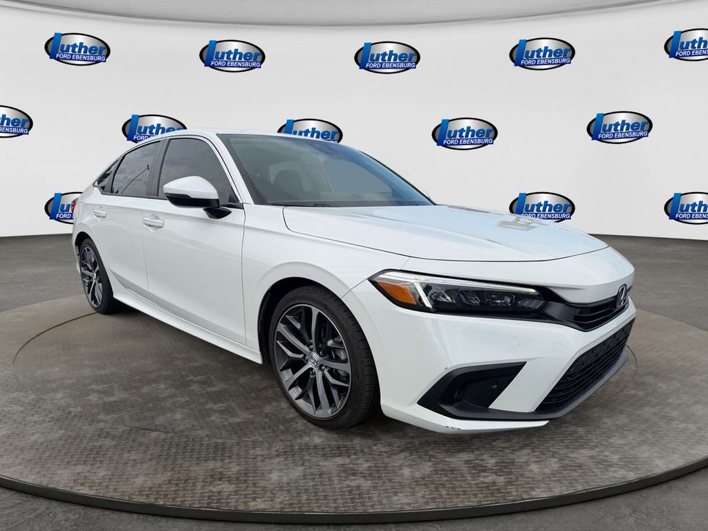 2024 Honda Civic Touring White at Honda North