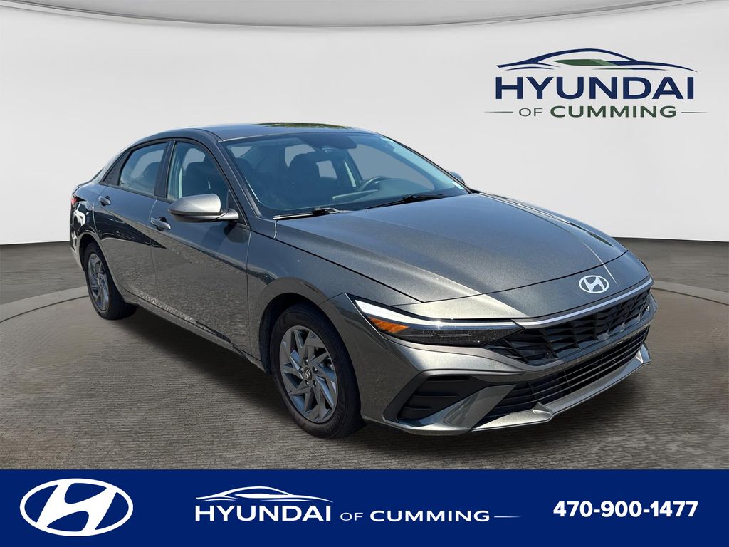 2025 Hyundai Elantra Hybrid Blue